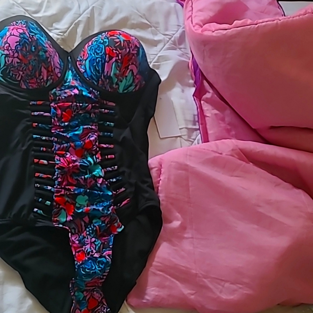 Swimsuits for all 14 w one piece